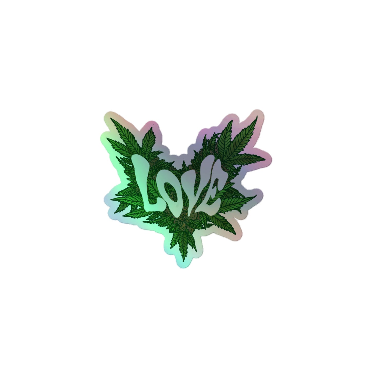 Lovebud Holographic Sticker