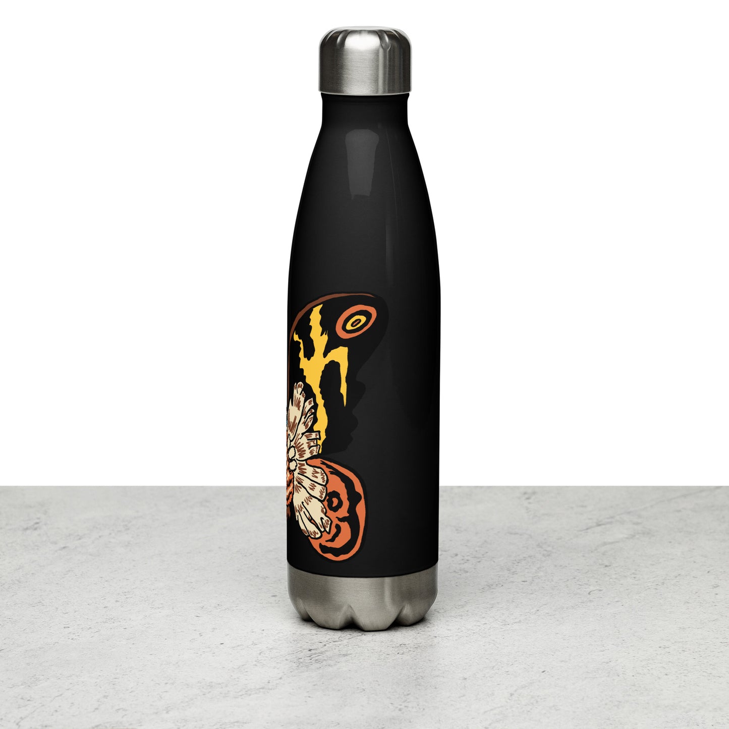 Mothra Protest Stainless Water Bottle